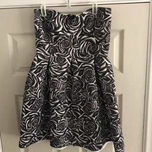 Strapless, Bubble, Rose Dress. Barely Worn!